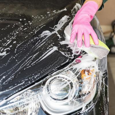 Frühjahrsputz für das Auto. Frühjahrsputz für das Auto.